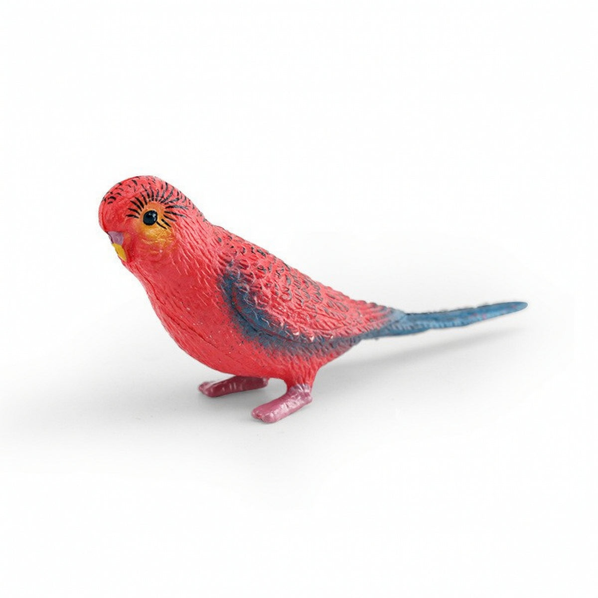 Textured Miniature Parrot Model Mini Parrot Figurine Colorful Desktop Bird Toy Realistic for Shelves