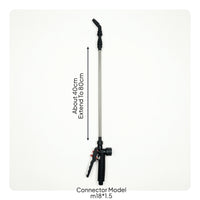 Replacement Sprayer Wand with Trigger Handle Universal Fit Stainless Steel Spray Wand Ergonomic Leak-Proof for Gardeners, Farm