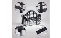 Clear Cosmetic Bag with Shoulder Strap Multiple-Pocket Transparent Makeup Tote with Pockets Large Capacity Clear Makeup Bag for Journeyers