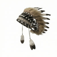 Feather Headdress Dramatic Feather Headpiece Decorative Headwear with Feathers for Dancers, Dance Performances