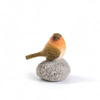 Bird Figurine Textured Small Resin Animal Statues Rustic for Homeowners