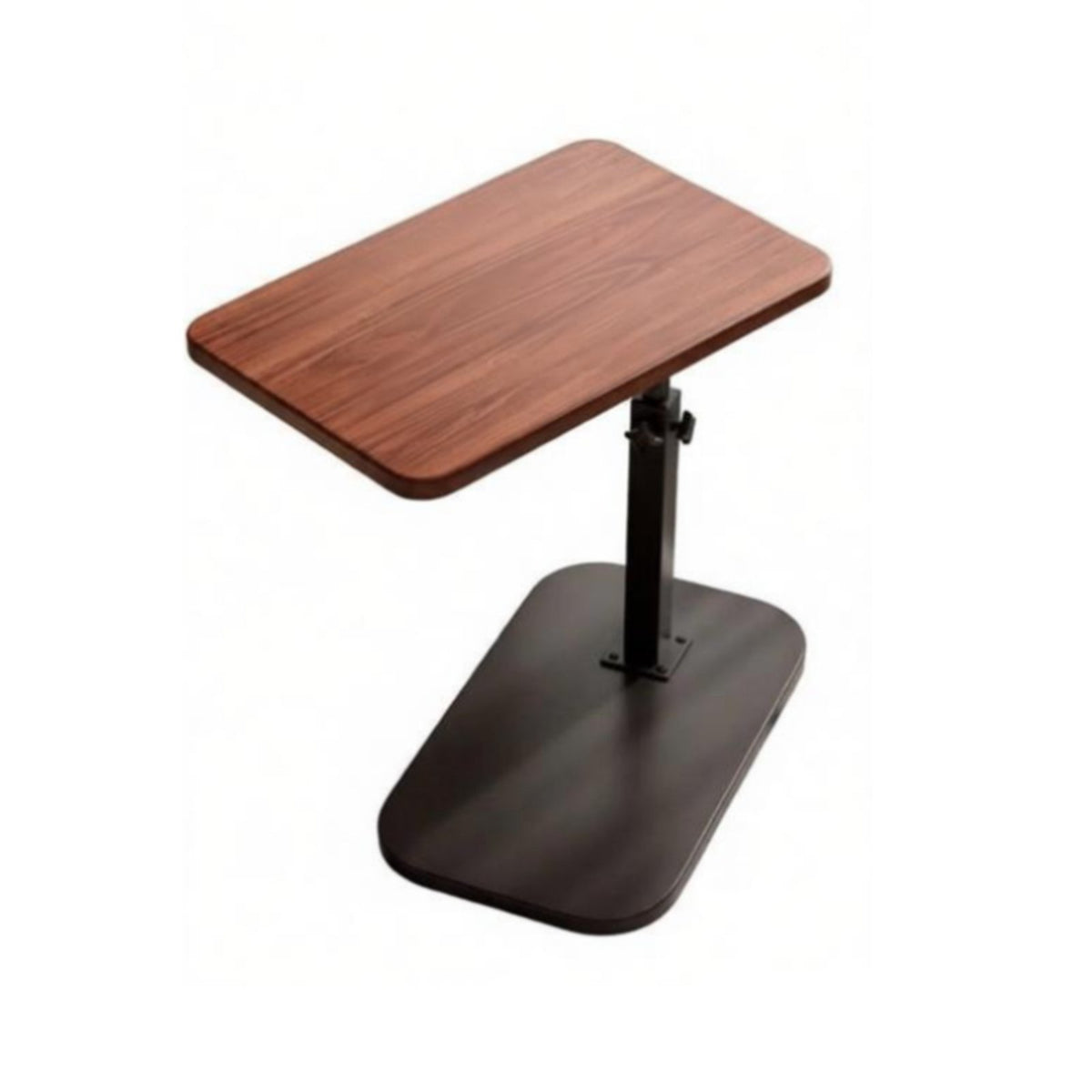 Height Adjustable C-Shaped Rolling Desk Movable with casters C-Shaped Rolling Table Multi-Functional Household Furniture Space-Saving Design for Home Workers, Apartment Dwellers, Students, Bedroom, Living Room, Small areas, Balcony
