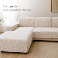 Lace Sofa Cover Thickened Backrest Towel Four Seasons Modern Dust Cover for Straight Row Sofas