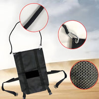 Adjustable Straps Spare Tire Trash Bag Large Capacity Spare Tire Storage Bag Heavy Duty Automotive Accessory Easy Attachment for Overlanding