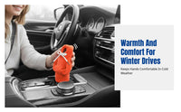 Winter Plush Gear Shift Cover, Hoodie Design, Car Lever Protector
