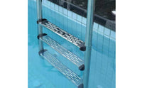 Stainless Steel Pool Ladder Rust Resistant Pool Ladder with Non-Slip Steps Rustproof for Homeowners, Hotel Owners, Backyard