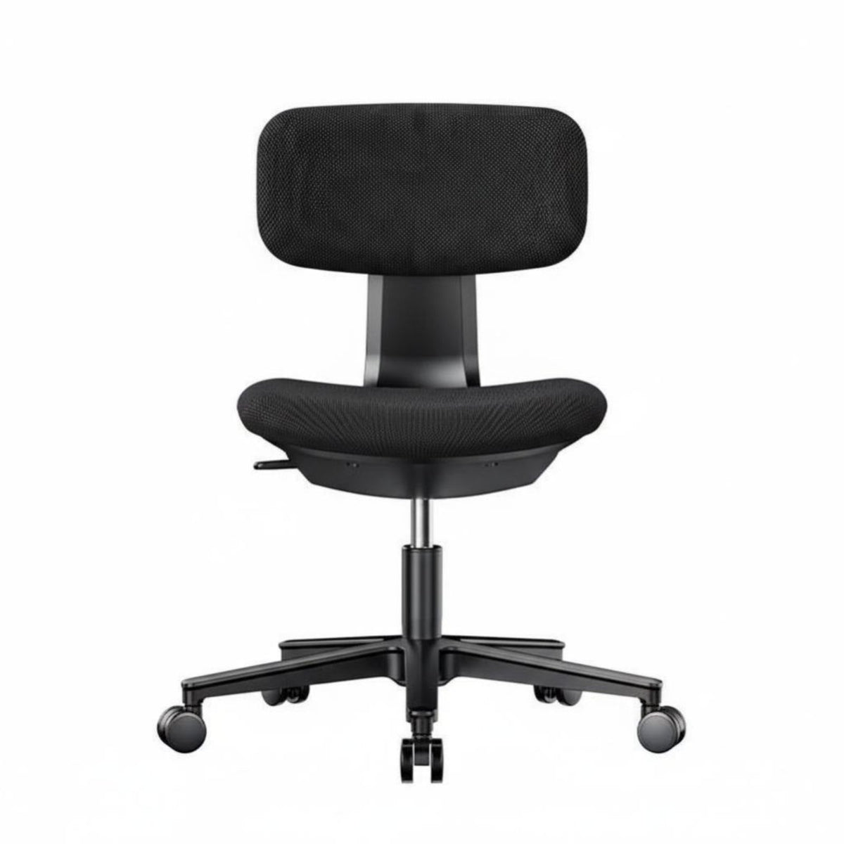 Thick Padded Seat Ergonomic Task Chair 360-Degree rotation mediumspine Mesh Task Chair space-saving Design Computer Seating Wheeled Base for Students, distant Workers, Adults, Study Room, Bedroom, Workspace