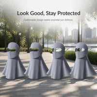 Full Face UPF 50+ Sun Protection Mask with Neck Guard for Summer Outdoor Activities