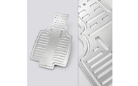 Chassis Bottom Plate Brushed Metal RC Car Chassis Guard Plate Precision-Cut