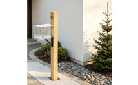 Mailbox Mounting Bracket Weather-Resistant Post Mount Mailbox Bracket Heavy Duty for Homeowners, Curbside