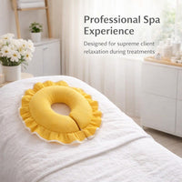 Massage Face Pillow Headrest for Facial Treatments, Washable Beauty Salon Face Pillow, Massage Face Down Pillow for Home Spa