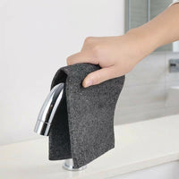 Thickened Magic Cleaning Cloth, Super-Fine Microfibre Cloth and Microfibre Towel, Gray Reusable Rag for Glass, Mirrors and Cookware