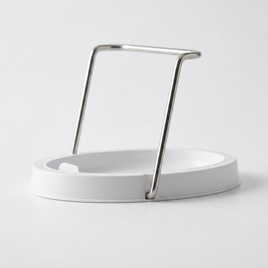 Lid Organizer O-Ring Stainless Steel, Pan Lid Organizer, Anti-Drip Kitchen Lid Support, for Clean Worktop
