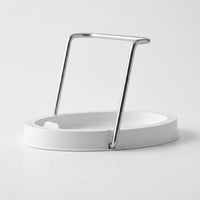 Lid Organizer O-Ring Stainless Steel, Pan Lid Organizer, Anti-Drip Kitchen Lid Support, for Clean Worktop