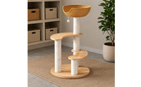Wood Feline Climber  Perches Animal Furniture Sturdy and Stable