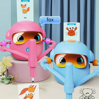 Smart Drawing Robot with Cards Early Education Drawing Robot with Pens Interactive Tracing Toy Creative for Toddlers, Beginners, Home