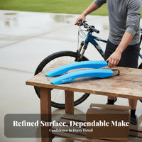 Mountain Bike Mudguard Set No-Tool Installation Fast-Release Bike Fenders Fast-Release Mudguard Set Long-Lasting