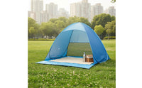 Ventilated Design Self-Deploying Beach Tent Waterproof Automatic Beach Shelter Outdoor Gear for Families, Picnic, Hiking