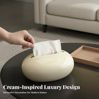 tearteardrop Shaped Tissue Box polished Surface Tissue Box Cover long-enduringing for Bedroom