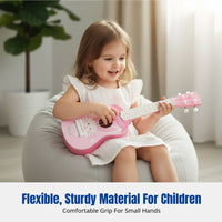 Kids Playable Ukulele, Cartoon Mini Guitar Toy, Early Learning Musical Gift