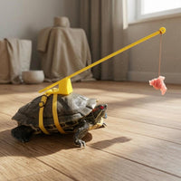 Turtle Walking Leash Telescopic Turtle Leash Harness Rod Handle Pet Tortoise Walking Rope for Outdoor