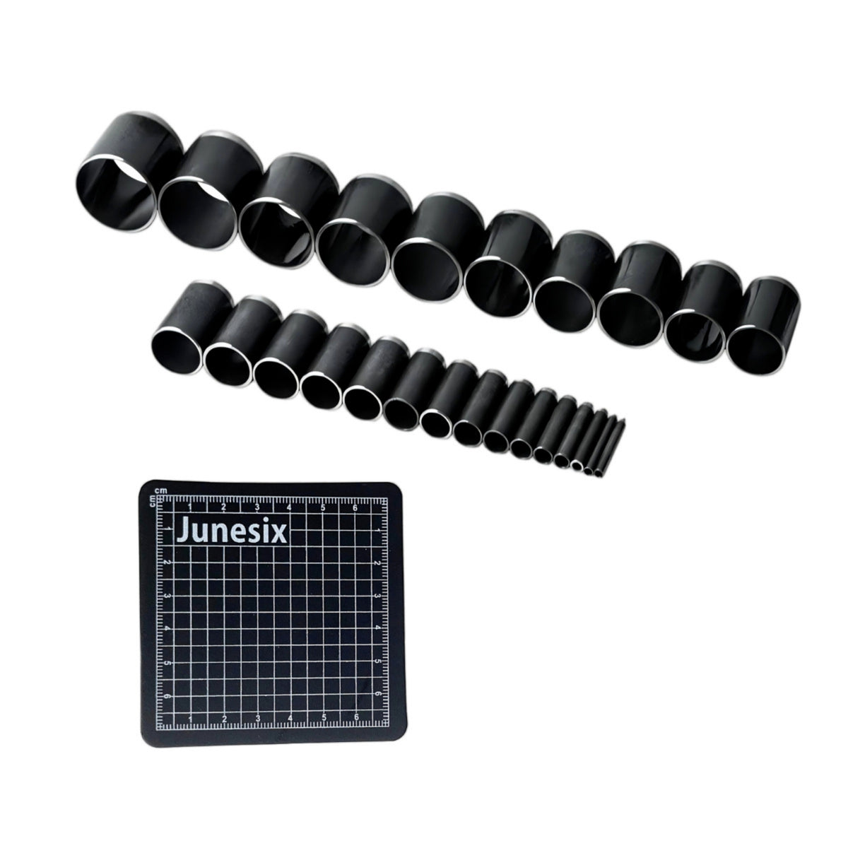 26 Pieces Leather Circle Cutter Tool Set Heavy Duty Leather Hole Punch Dies Kit Interchangeable Hole Perforator for Leathercrafters, Leathercraft