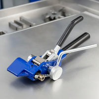 Strapping Tool with Heavy Duty Steel Strapping Tool Manual Ratchet Tensioner and for Installers, Professionals, Workshop, Marine