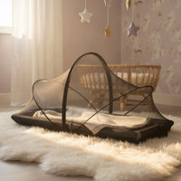 Foldable Baby Bug Net Safeguarding Bug Net with Zipper Easy to Install Bed Canopy Soft for Newborns