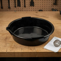 Automotive Fluid Pan Shallow Oil Collect Oil Pan Drain Container Wide Rim for Auto Repair