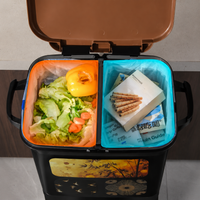 Trash Can, 45L, Pedal-Type, Dustbin, 42L, Household Use, Kitchen, Living Room, Stylish, Slim