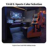 Reclining Function Lounge Station with pivot Tray Sofa-Like Comfort Gaming Recliner Ergonomic Design Computer Armchair Full Support for Home Office Workers, Streamers, Students, Internet Cafe, Bedroom, Living Room, Den