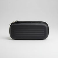 Compact and Portable EVA Projectile Case Wear-Resistant 3-Projectile Carrying Case Effortless Zipper Sports Equipment Storage for Tournaments, Pub Matches