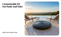 Adjustable Inflatable Hot Tubs Cover Weatherproof Protector Spa Cover for outdoor