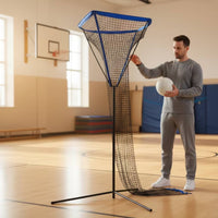 Volleyball Training Net Stand Sturdy Volleyball Training Net with Carry Bag Heavy Duty for Coaches