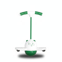 T-Shaped Handlebar Bouncing Balance Toy Smooth Molded Balance Jumping Ball Wide Platform Bouncing Ball with Handle Animal Themed