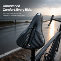 Bicycle Seat Cover Soft Waterproof Silicone Gel Padded Cushion for Mountain and Road Bikes