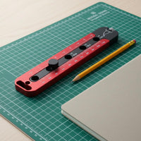Metric Imperial Scale Woodworking Compass Precise Marking Curve Drawing Ruler Portable Hand Tool for Woodworkers
