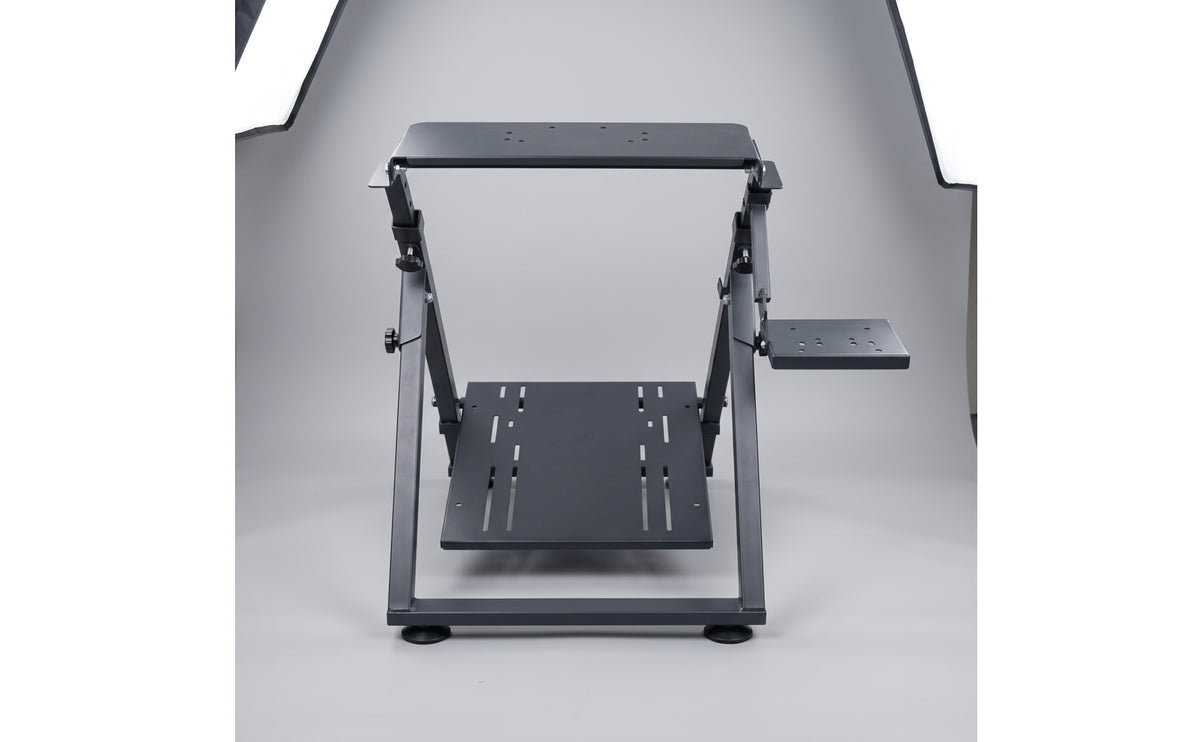 Wheel Stand with Shifter Mount Foldable Wheel Stand Adjustable for Gaming Hobbyists, Gaming Room, Bedroom