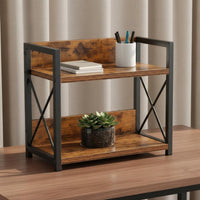 2-Tier Seasoning Storage Space Saving 2 Tier Seasoning Rack Easy to Clean