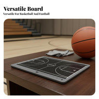 Lightweight & Portable Electronic Board Sturdy Construction Electronic Coaching Board Single-Key Erase for Training, Courtside
