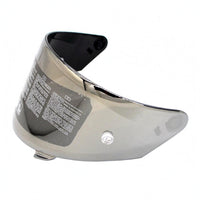 Side Mounting Holes Motorcycle Helmet Face Visor Lower Center Tab Motorcycle Helmet Visor Polycarbonate Material Curved Face Visor Easy to Install