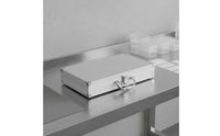 Mini Aluminum Carrying Case Lockable Aluminum Tool Box Hard Shell Briefcase Shockproof Small Hard Shell Briefcase for Travel