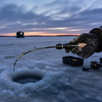 Ice Fishing Rod Tip Winter Heavy Duty Solid Flat Rod Tip Soft Tail