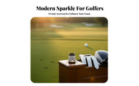 Bright Finish Golf Club Ferrule Crushed Star Golf Club Collar for Golfers, DIY Enthusiasts, Golfing