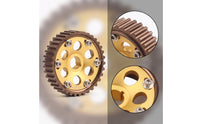 2 Pieces Timing Cam Gears High Precision Camshaft Gears Improved Energy Economy Engine Part for Modifiers
