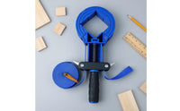 Picture Frame Tension Strap Tool Multifunctional Adjustable Corner Clamp Wear-Resistant Hand Tool for Woodworkers, Carpenters
