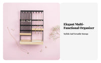Earring Holder Mesh Rack Easy Assembly Jewelry Display Rack Necklace and Earring Holder Rust-Resistant Necklace Bracelet Tree