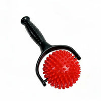 Pain Relief Spiky Ball Massager Improves Circulation Foot Massage Roller 360° Rotation Handheld Spiky Massage Roller Portable for Athletes, Home, Gym, Office