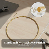 Cycle Brake Wire Universal Compatibility Bike Brake Wire Stainless Steel Bike Wire for Mountain Bikers