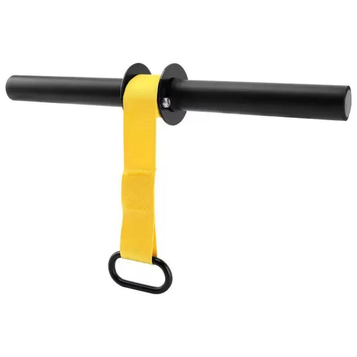 Handheld Wrist and Forearm Roller Weight Loading Sturdy Nylon Strap Wrist Strength Bar Forearm Training Bar Metal Loop